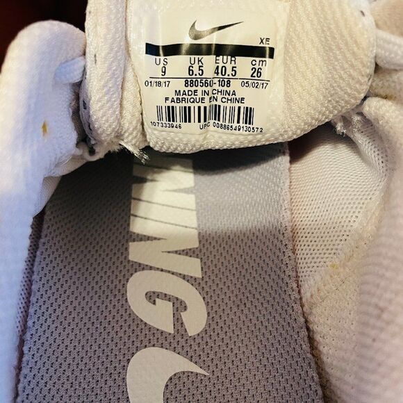 Mint LIGHT CHAMPAGNE  NIKE PEGASUS 34 Womens 9 US 40.5 EUR running shoes - Picture 9 of 9